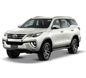 Toyota Fortuner  เช่า เริ่มต้นที่ 1500 บาท/วัน